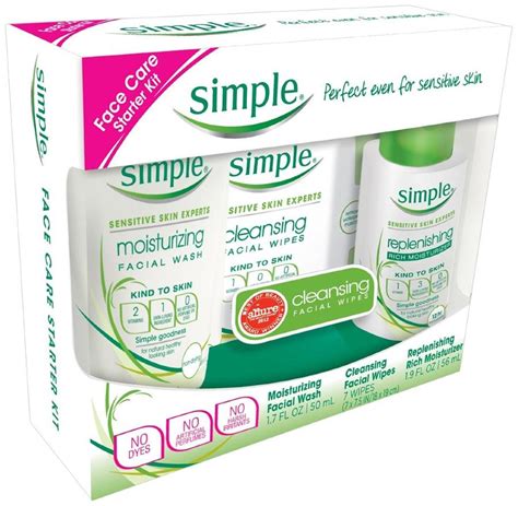 simple face wash gift set